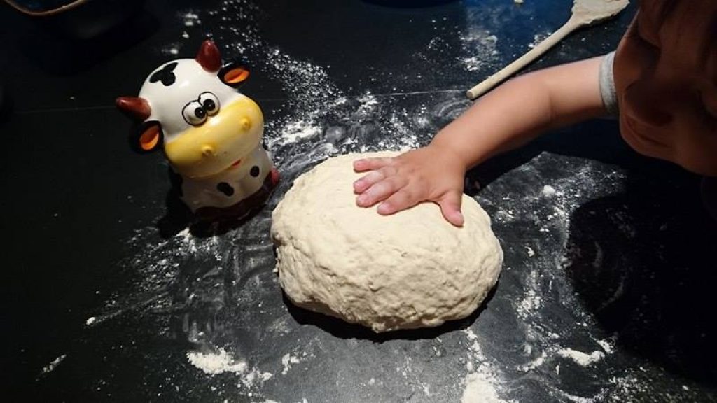 French Baguette Making with your toddler